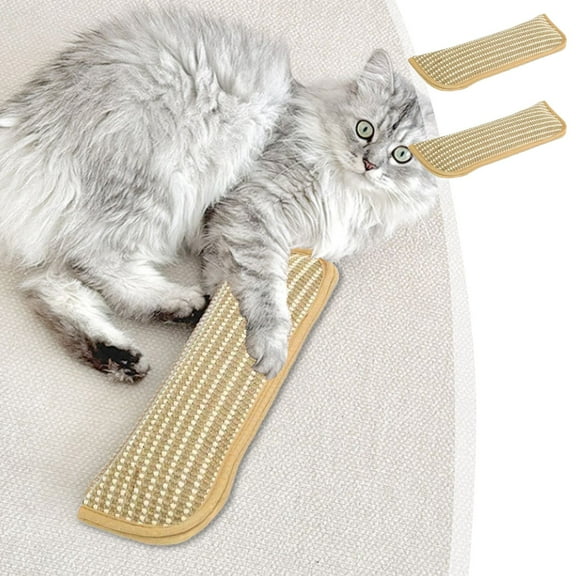 Non-Shedding Cat Scratch Board, Mint Paw Pad with Sisal for Cats, Self-Entertaining Toy, Safe and Durable for Cats, Interactive Scratching and Chewing Toy