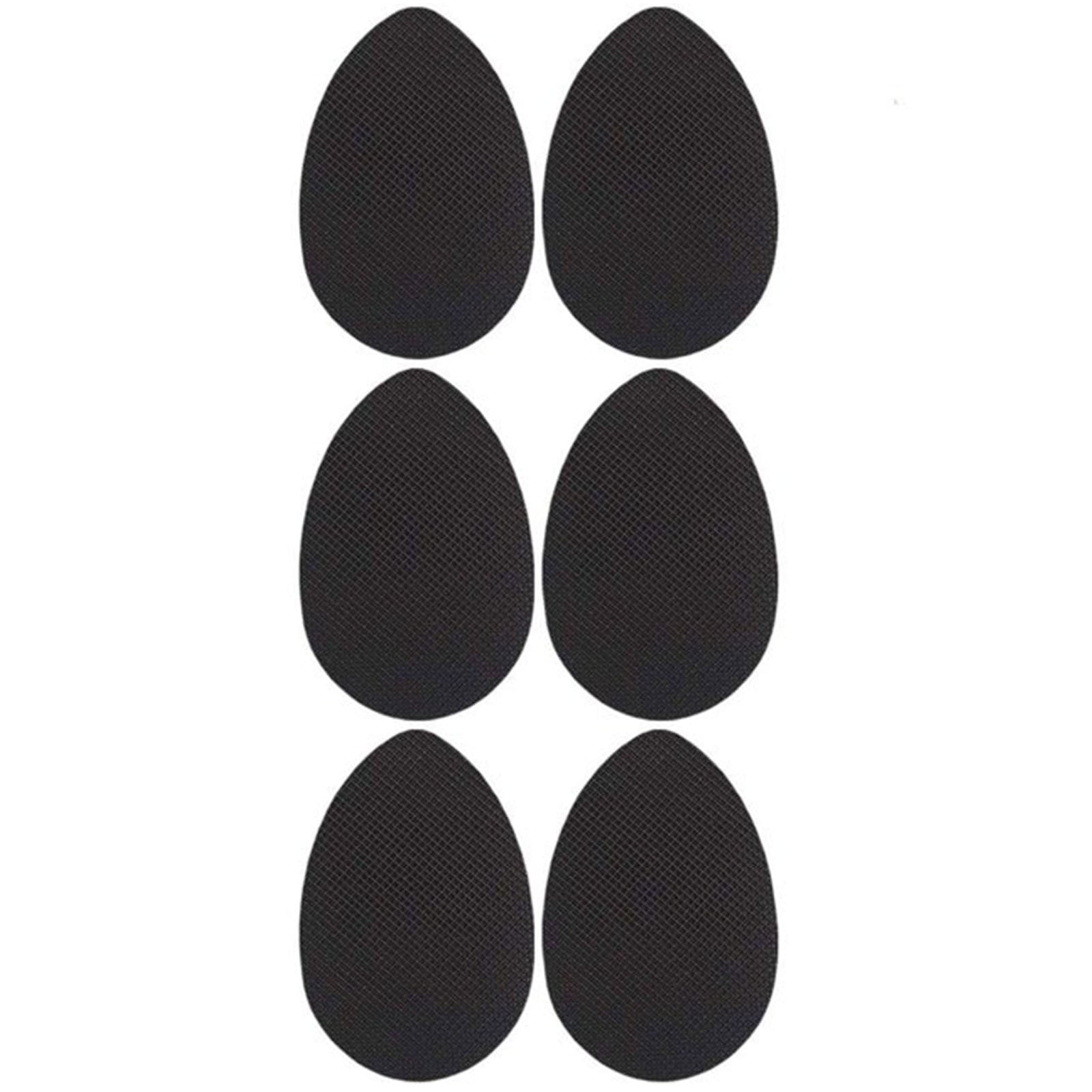 Non Shoes Pads Shoe Sole Protectors High Heels Shoe Grips (Black) Black