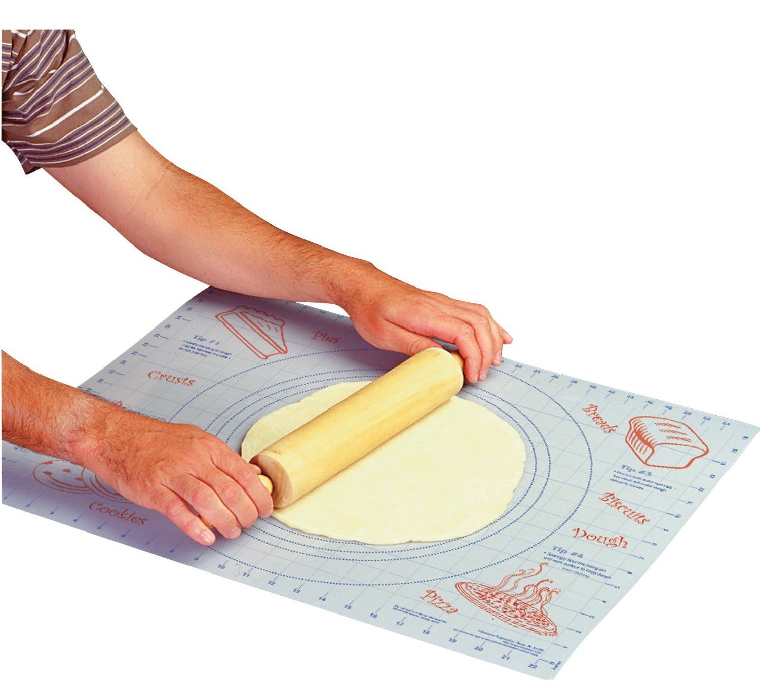 Non-Skid Microband 18" x 24" Pastry Mat - image 1 of 6