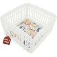 thumbnail image 1 of Non-Slip 36"x36"  Playpen Mat with 3-Layer Comfort,  and Washable  Crate Pad, Travel Mat and Sofa Protector for Puppies, Dogs, Cats, Rabbits, and Small , Blue, 1 of 6