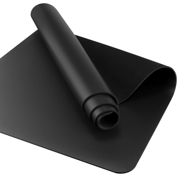 Non-Slip 5mm Thick Professional Yoga Mat, 72"x27" Wide Exercise Mat for Hot Yoga, Pilates, HIIT & Home Gym with Carrying Strap