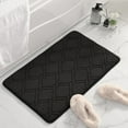 thumbnail image 1 of Non-Slip Absorbent Bath Mat, Memory Foam Bathroom Rug with Quick Dry Technology, Machine Washable Soft Velvet Floor Mat for Shower, Kitchen, and Bedroom, 1 of 9
