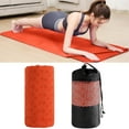 thumbnail image 1 of Non-Slip Absorbent Microfiber Yoga Towel Mat Cover with PVC Grip Dots for Pilates Bikram Hot Yoga Exercise Gym Workout, 1 of 7