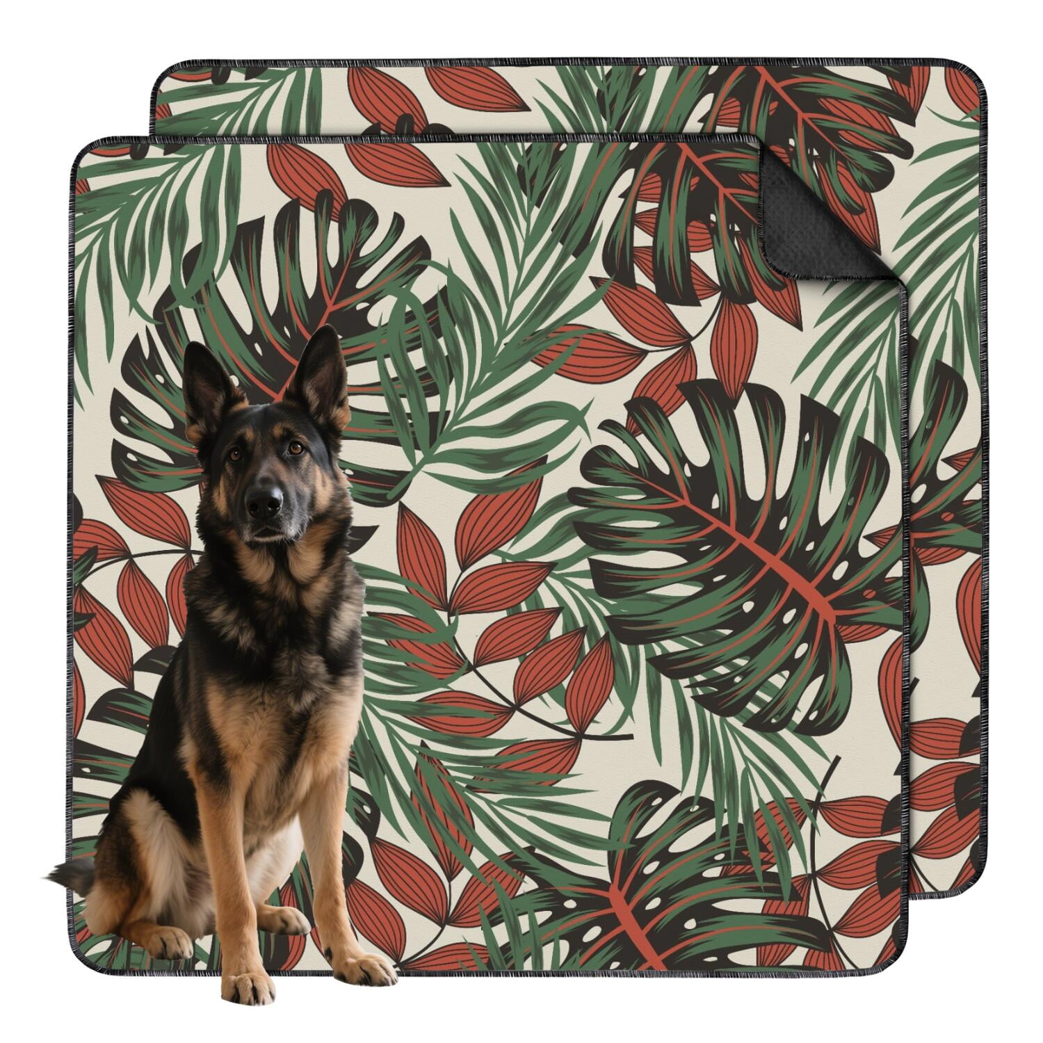 Photo inspiration: Non Slip Absorbent Pads For Dog Crates Decorated With Hawaiian Photo Inspiration