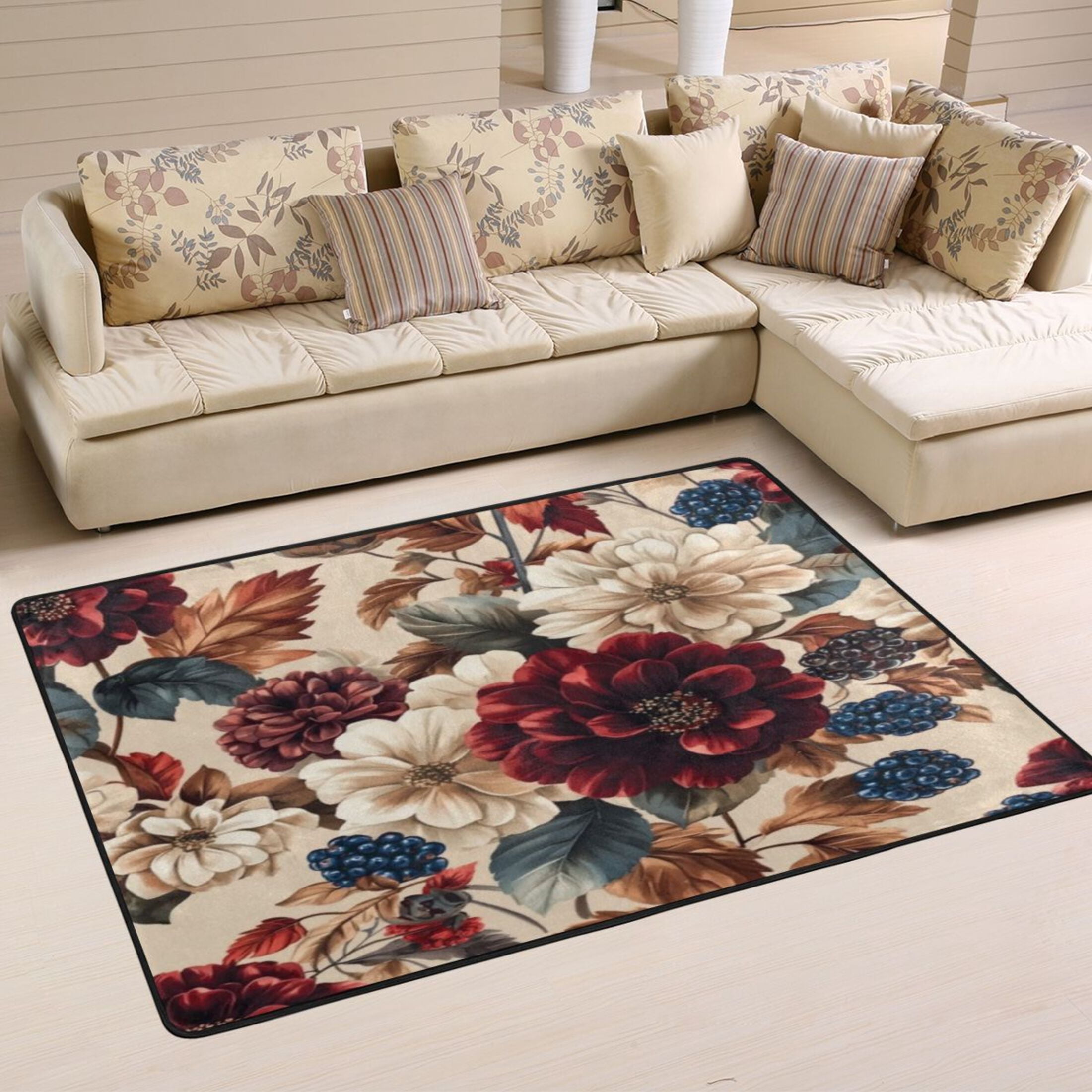 Non-Slip Area Rug 36
