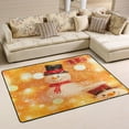 thumbnail image 1 of Non-Slip Area Rug 36"x24" Indoor Washable Floor Mats Carpet Printed for Living Room, Bedroom, Home Decor Happy Snowman, 1 of 7