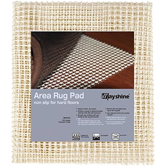 Non Slip Area Rug Gripper 4x6 Feet, Rug Gripper for Hardwood Floors, Laminate, Vinyl, Stone & Tile, Anti Slip Area Rug Pad for Under Rugs Grip Only,2' x 8'
