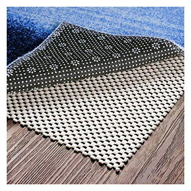 Non Slip Area Rug Pad Gripper - 5x7 Strong Grip Carpet pad for Area Rugs  and Hardwood Floors, Provides Protection and Cushion 