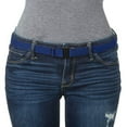 thumbnail image 1 of Non Slip Backing Flat Buckle Stretch No Belt Adjustable Show Belt, 1 of 2
