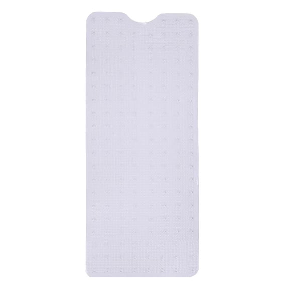 Non Slip Bath Mat 40" X 16" | Non-Toxic (BPA-Free) and Anti-Bacterial