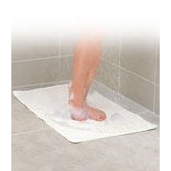 Non-Slip Bath Mat Anti-Microbial Drain Bath Shower Bathroom Mat Rug