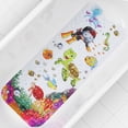 thumbnail image 1 of Non Slip Bath Mat Machine Washable, Cartoon Bathtub Shower Mat with Drain Holes, Strong Suction Cups for Smooth Surface, Quick Drying Bathroom Safety Mat, 40x16 Inch, Turtle, 1 of 6