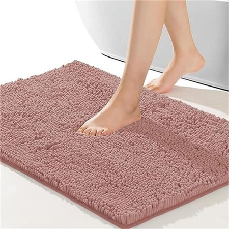 Non-Slip Bath Mat Pink - 32"×20"