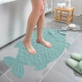 thumbnail image 1 of Non-Slip Bath Mat with Suction Cups, Massage Shower Floor Mat for Bath Tub, Quick-Dry PVC Anti-Fall Bathroom Rug, Durable Non Skid Safety Mat, 1 of 7