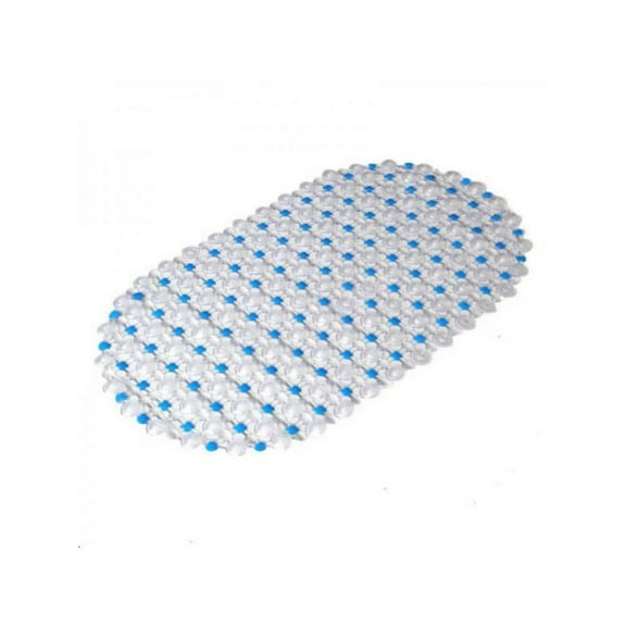 Non Slip Bath Mats Anti Mould Hygienic Bath Shower Room Safety Suction Mat Bathroom with Suction Cups and Drain Holes