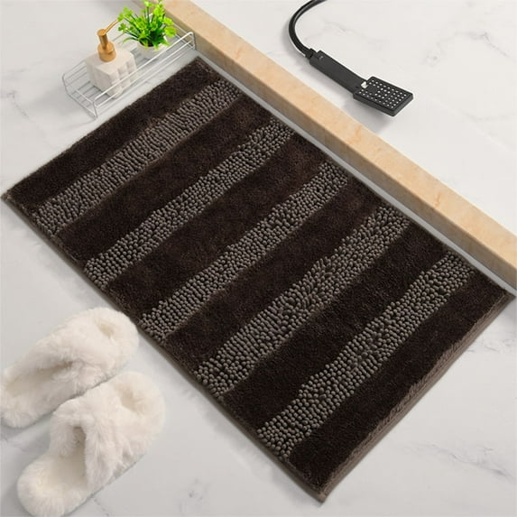 Non Slip Bath Rug Absorbent Bath Mat Indoor Doormat for Entryway Indoor Welcome Mats for Entryway Cheap Rugs for Bedroom, 40x60cm