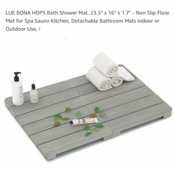 Non-Slip Bath Shower Floor Mat
