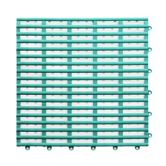Non-Slip Bathroom Floor Mat, Quick Drain Plastic Spliceable Mat, Indoor Outdoor Kitchen Shower Room Mat