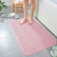 thumbnail image 1 of Non-Slip Bathroom Mat with Suction Cups - Bath Tub Mat, Non-Slip Shower Mats with Suction Cups and Drain Holes, Bathroom Bathtub Mats Machine Washable, 1 of 6