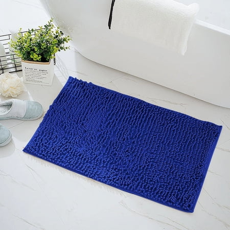 Non-Slip Bathroom Rugs Bath Mat Soft Cozy Shaggy Durable Bath Rug for Bathroom Plush Carpet for Bathtubs Rain Showers and Under The Sink