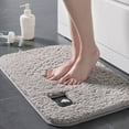 thumbnail image 1 of Non Slip Bathroom Tub Shower Absorbent Bath Mats Rugs Thick Microfiber Fluffy Floor Carpets, 1 of 6