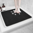 thumbnail image 1 of Non Slip Bathtub Mat, Anti Slip Shower Mat, Fast Drying Bath Tub Mats, Foot Scrubber Mat, Anti Slip Mat for Tub, Floor,Bathroom, Home, Kitchen, Hotel (Beige 24x16 Inch), 1 of 6
