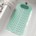 thumbnail image 1 of Non-Slip Bathtub Mat for Elderly Safety with Strong Suction Cups,Extra Large 27.5 x 14.2 Inch PVC Shower Floor Pad,Anti-Slip Bath Tub Mat for Adults,Non Slip Bath Mat for Bathtub Bottom, 1 of 6