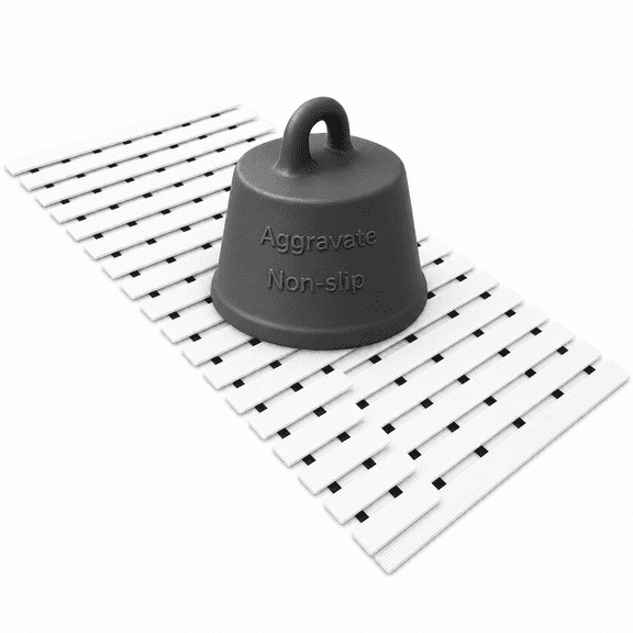 Non Slip Bathtub Mat TPE Textured Bath Mat For Tub & Shower Surfaces