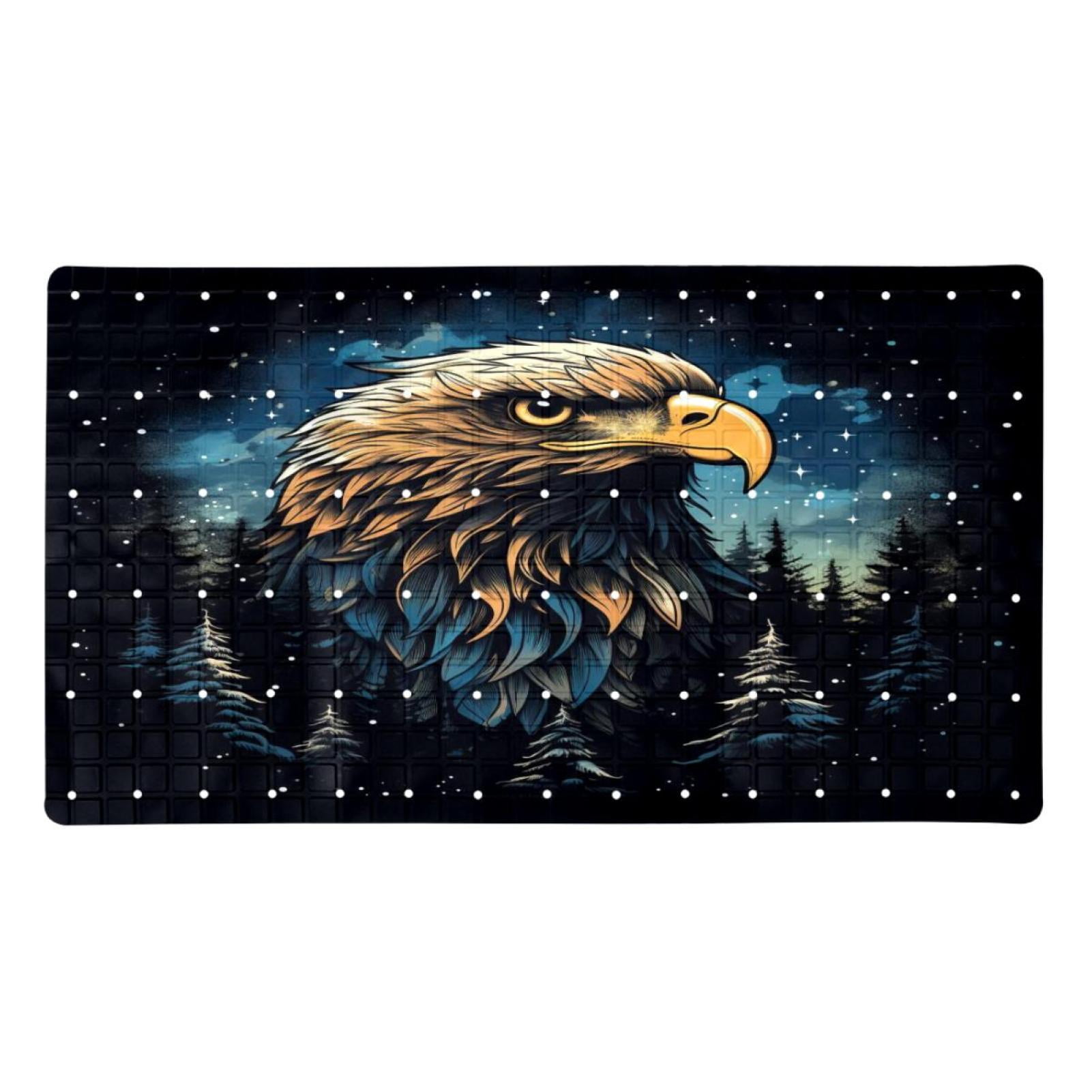 Non-Slip Bathtub Mat With Cactus Print – 15.7x27.9 Inch, 112 Suction Cups, Quick-Dry, Machine Washable