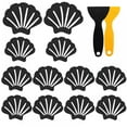 thumbnail image 1 of Non Slip Bathtub Stickers, 12 Pack Blue Shell Style Anti Slip Shower Sticker for Bathtub, Bathroom, Kitchen, Stairs Steps, with Scraper, 1 of 6