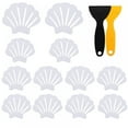 thumbnail image 1 of Non Slip Bathtub Stickers, 12 Pack Shell Style Anti Slip Shower Sticker for Bathtub, Bathroom, Kitchen, Stairs Steps, with Scraper, 1 of 6