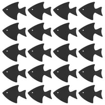 Non-Slip Bathtub Stickers - 20 Pack Fish Shape Shower Safety Stickers for Slip-Resistant Surfaces in Bathrooms, Kitchens, Pools, and More