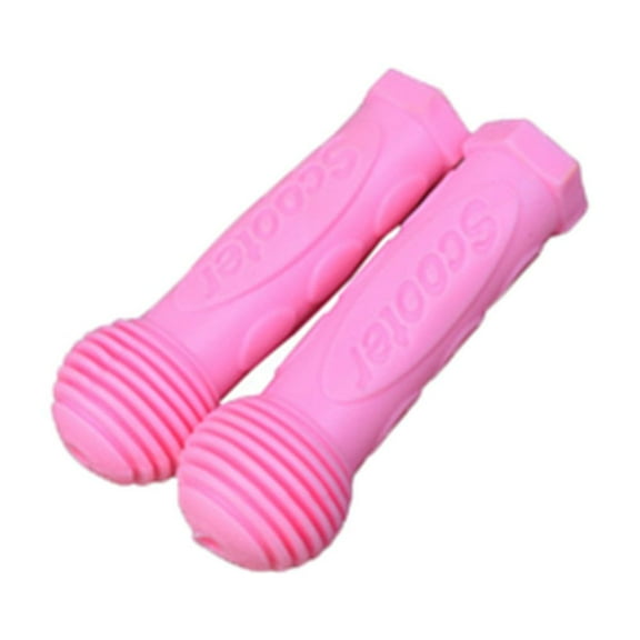 Non Slip Bike Soft Premium MTB Scooter Bicycle Handle Bar Grips Rubber Handlebar Girps Cover PINK