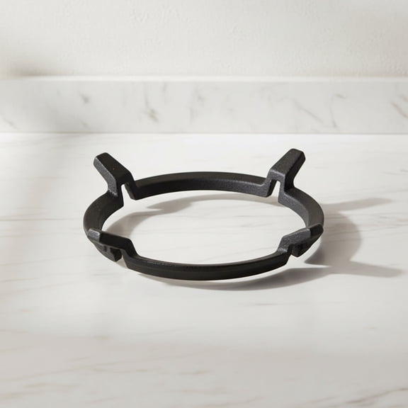 Non Slip Black Cast Iron Stove Trivets for Kitchen Wok Support Ring Cooktop Range Pan Holder Stand Stove Rack Milk Pot Holder Gas Hob Gas Stove Accessories