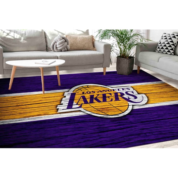 Non-Slip Carpet Rug, Thin Rug, Man Cave Rugs, Basketball Rugs, Hallway Rug, Gym Rugs, Housewarming Gift Rug, Purple Rug, Wedding Rug, 3.3'x5' - 100x150 cm