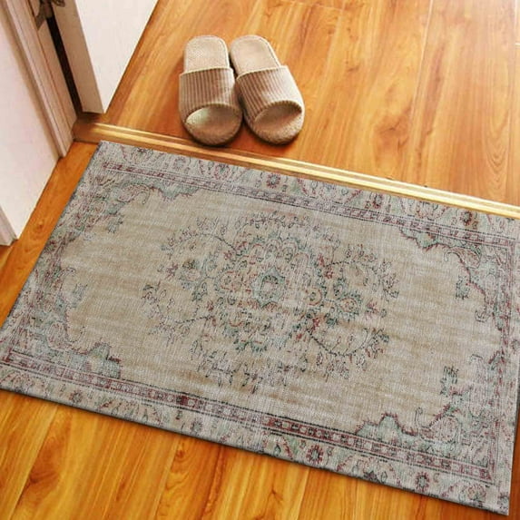 Non-Slip Carpet Rugs, Turkish Rugs, Brown Rugs Chenille Rugs, Brown Rugs, Farmhouse Decor Rug, Hallway Rugs, Office Decor Rug, Large Rugs, 2.6'x9.2' - 80x280 cm