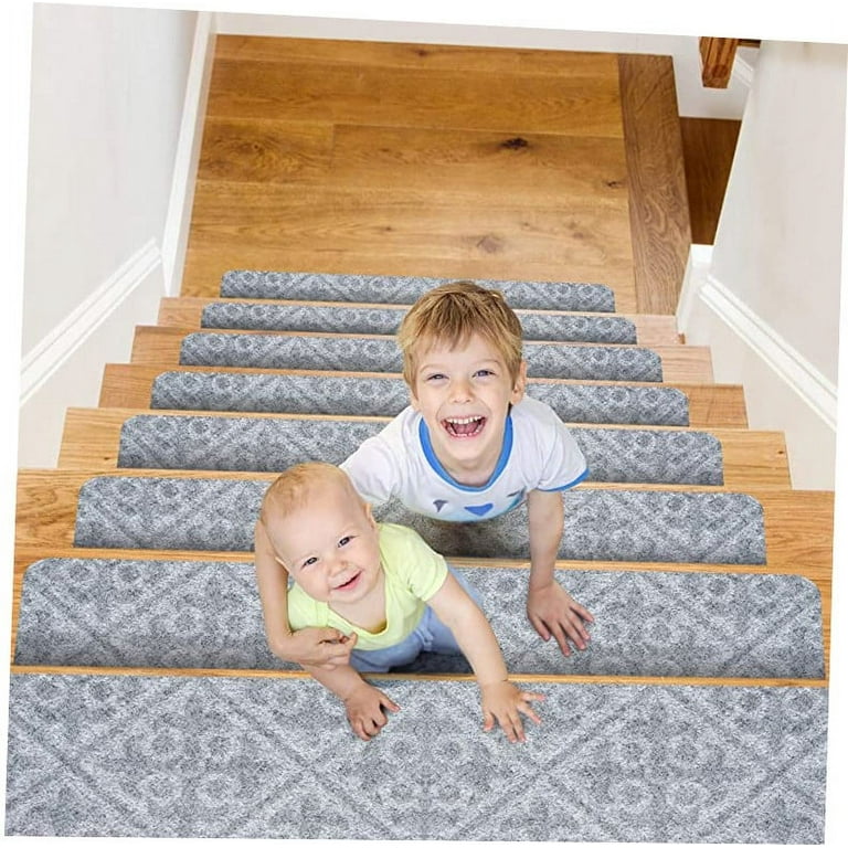 Non-Slip Carpet Stair Treads, Anti Moving Grip And Beauty Rug