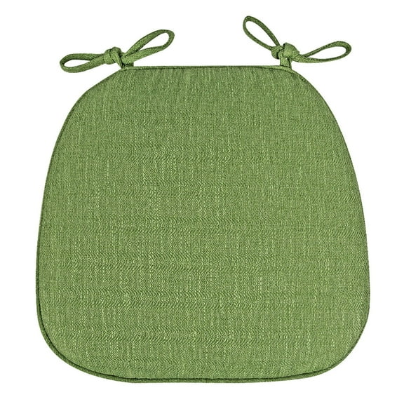 Non- Chair Cushions with Ties - 16x16" Memory Foam Pads for Dining Chairs