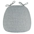 thumbnail image 1 of Non- Chair Cushions with Ties - 16x16" Memory Foam Pads for Dining Chairs, 1 of 3