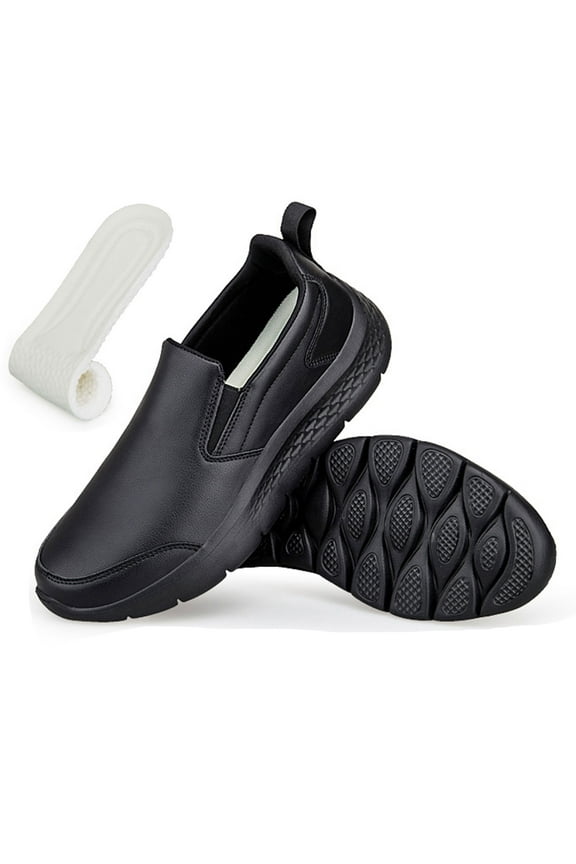 Non Slip Chef Shoes For Women  Men Slip Resistant Kitchen Waterproof Shoes, Footwear With Pressure-Relieving Massage Insole, Light And Comfort, Plus Size(5.5-12)