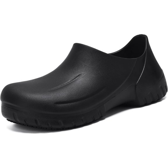 Non Slip Chef Shoes for Men Women Oil Resistant Work Shoes,Comfortable Slip Resistant Clogs for Kitchen Restaurant Service Garden