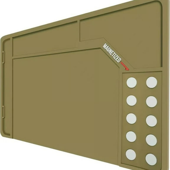 Non-Slip Cleaning Mat With Magnetic Dots Oil Proof Maintenance Workbench Mat General Tools Accessories Versatile Applications