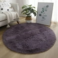 thumbnail image 1 of Non-Slip Crystal Velvet Round Area Rug Multi-Functional Floor Mat, Soft Cozy Anti-Skid Carpet for Bedroom Bedside Computer Chair Yoga Living Room Childs Adults Home Decor Tapestry, 1 of 2