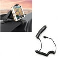 thumbnail image 1 of Non-Slip Dash Car Mount w Coiled Micro-USB Charger for BLU R1 Plus, Life One X3, Tank Extreme Pro (T0010UU), Grand M - CAT S41 - Coolpad Canvas, Illumina, Defiant, REVVL Plus, 1 of 8