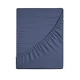 thumbnail image 1 of Non-Slip Deep Pocket Fitted Sheet for Mattress | Stretch Knit Jersey T-Shirt Feel |Pocket Depth | 203x153x30cm | Machine Washable | 1 Piece, 1 of 7