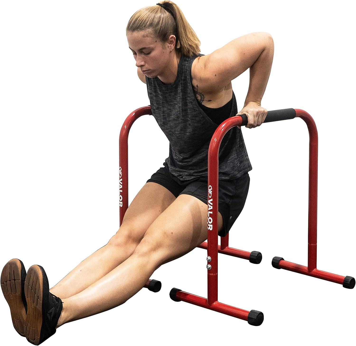 NonSlip Dip Station Sts for Bodyweight Exercises Perform Dips, L