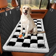 Non-Slip Dog Bed Mat for Backseat 23.6" x 52" Washable Multi-Purpose Thick Soft Car Seat Cushion for Pets