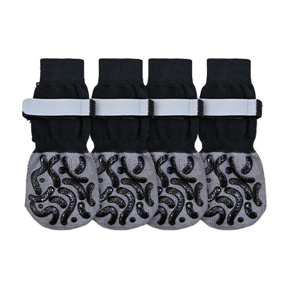 Non Slip Dog Socks, Dog Sock to Prevent Licking Paw for Senior Dogs, Dog Shoes for Hardwood Floors and Enhancing Traction, Paw Protector