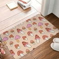 thumbnail image 1 of Non Slip Door Mat, 70s Mushroom Fast Drying Bath Tub Mats, Absorbent Bathroom Rugs Entrance Welcome Mat, Bath MatS for Tub, Floor, Home, Kitchen, Hotel,16x24in, 1 of 7
