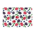 thumbnail image 1 of Non Slip Door Mat, Blueberry berries Print Fast Drying Bath Tub Mats, Absorbent Bathroom Rugs Entrance Welcome Mat, Bath MatS for Tub, Floor, Home, Kitchen, Hotel,16x24in, 1 of 6